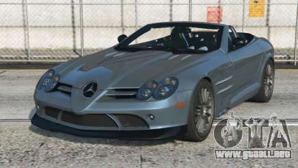 Mercedes-Benz SLR McLaren Roadster 722S (R199) 2009 Smalt Blue [Add-On] para GTA 5