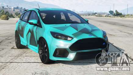 Ford Focus RS Munsell Blue para GTA 5