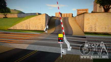 Railroad Crossing Mod Slovakia v2 para GTA San Andreas