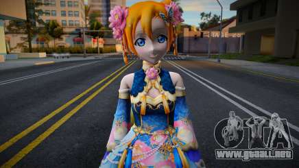 Honoka Love Live Recolor para GTA San Andreas