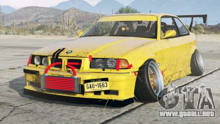 BMW M3 Coupe Drift Missile (E36) Candlelight [Replace] para GTA 5