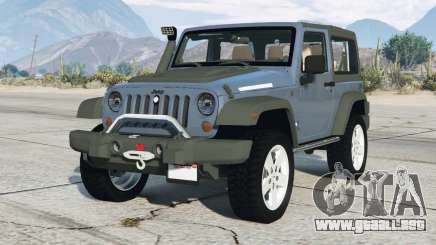 Jeep Wrangler Rubicon (JK) Slate Gray [Add-On] para GTA 5