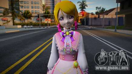 Hanayo Love Live Recolor para GTA San Andreas