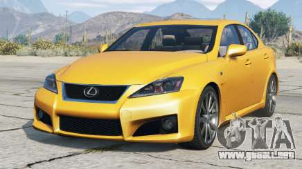 Lexus IS F (XE20) Lightning Yellow [Add-On] para GTA 5