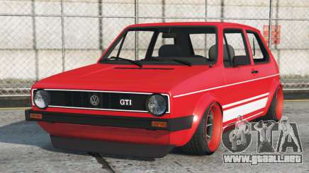 Volkswagen Golf Light Brilliant Red [Add-On] para GTA 5