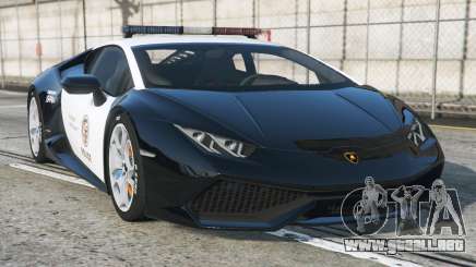 Lamborghini Huracan LAPD [Replace] para GTA 5