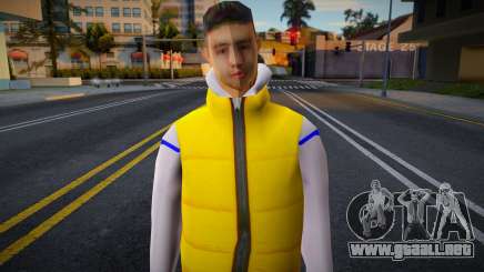 El chico de la chaqueta amarilla para GTA San Andreas