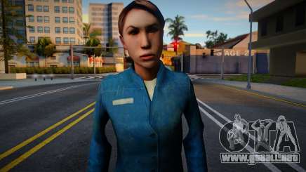 Half-Life 2 Citizens Female v1 para GTA San Andreas