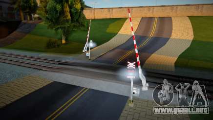 Railroad Crossing Mod Czech v15 para GTA San Andreas