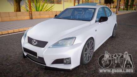 Lexus IS F Oper para GTA San Andreas