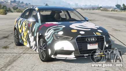 Audi A3 Sedan Gravel para GTA 5