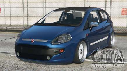 Fiat Punto Evo Sport (199) Prussian Blue [Add-On] para GTA 5