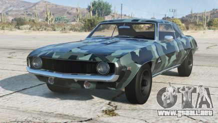 Chevrolet Camaro SS Gable Green para GTA 5