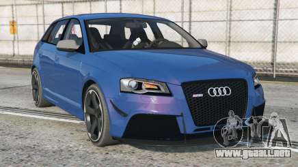 Audi RS 3 Sportback (8PA) Bahama Blue [Replace] para GTA 5