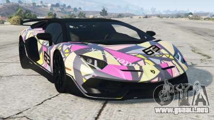 Lamborghini Aventador Princess Perfume para GTA 5