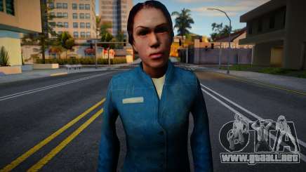 Half-Life 2 Citizens Female v5 para GTA San Andreas