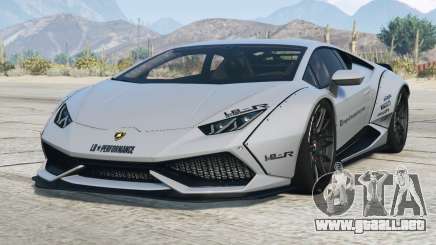 Lamborghini Huracan LP 610-4 Liberty Walk (LB724) Tower Gray [Replace] para GTA 5