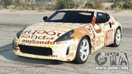 Nissan 370Z Eggshell para GTA 5