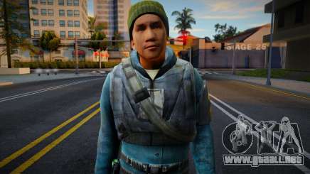 Half-Life 2 Rebels Male v5 para GTA San Andreas