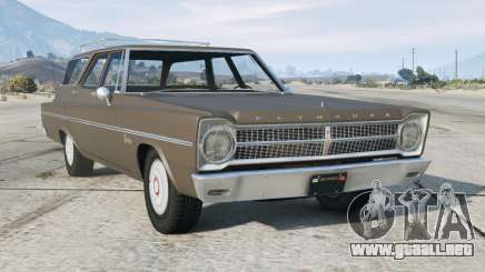 Plymouth Belvedere I Station Wagon Pastel Brown [Add-On] para GTA 5