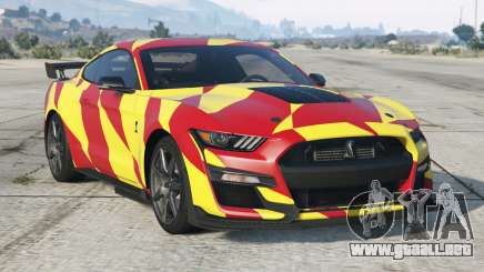 Ford Mustang Shelby Lemon Yellow para GTA 5