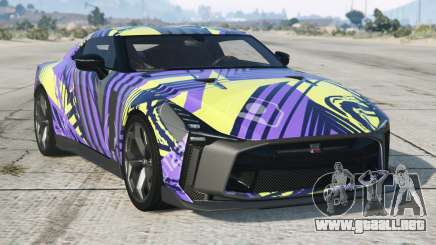 Nissan GT-R50 Bright Lavender para GTA 5