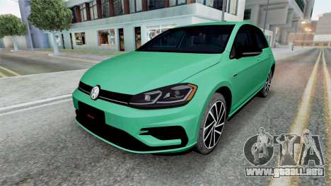 Volkswagen Golf Illuminating Emerald para GTA San Andreas