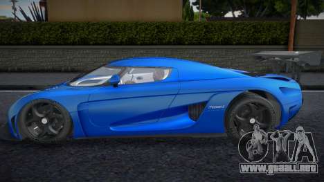 Koenigsegg Regera Jobo para GTA San Andreas