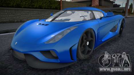 Koenigsegg Regera Jobo para GTA San Andreas