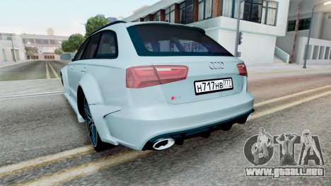 Audi RS 6 Granny Smith para GTA San Andreas