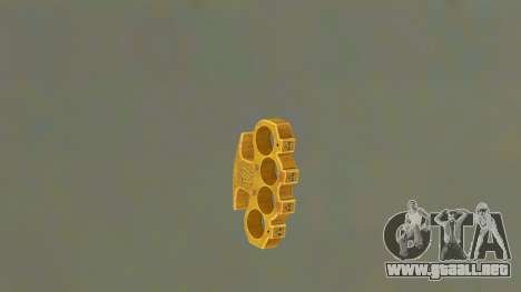 Brass knuckles King para GTA Vice City