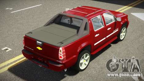 Chevrolet Avalanche RT-X para GTA 4