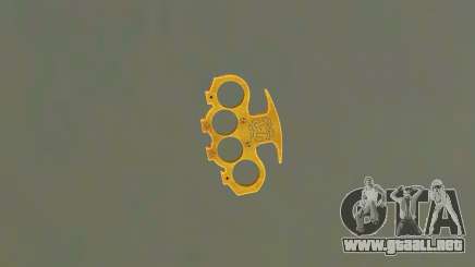 Brass knuckles King para GTA Vice City